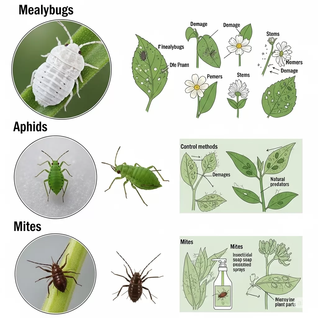 pragas comuns nas plantas