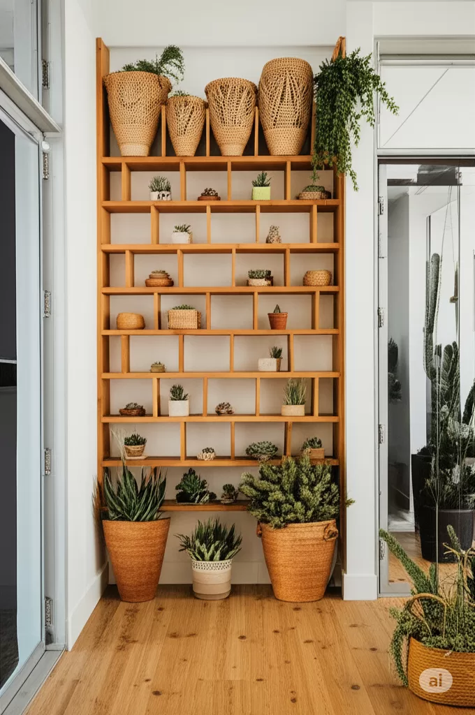 Captura de tela de um feed de Instagram repleto de belas composições com cactos e suculentas