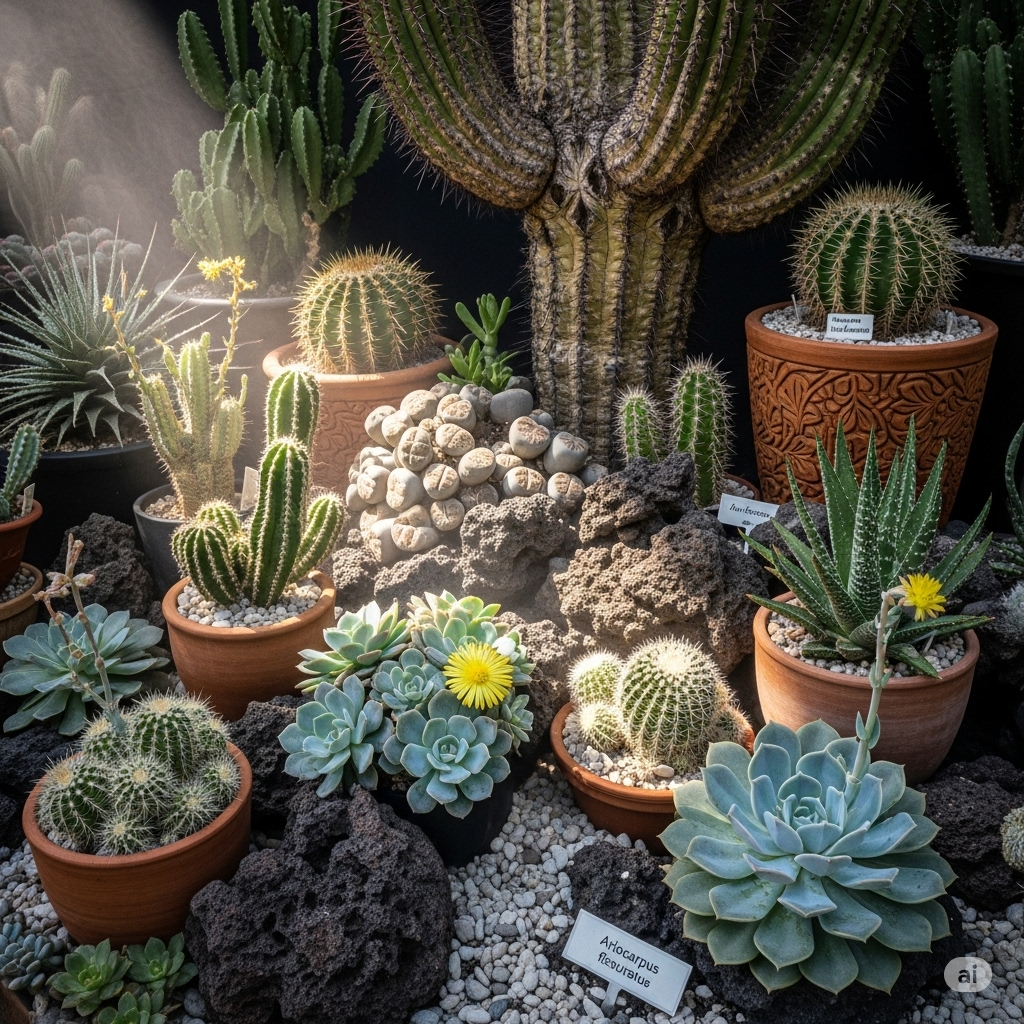 Suculentas e Cactos Raros