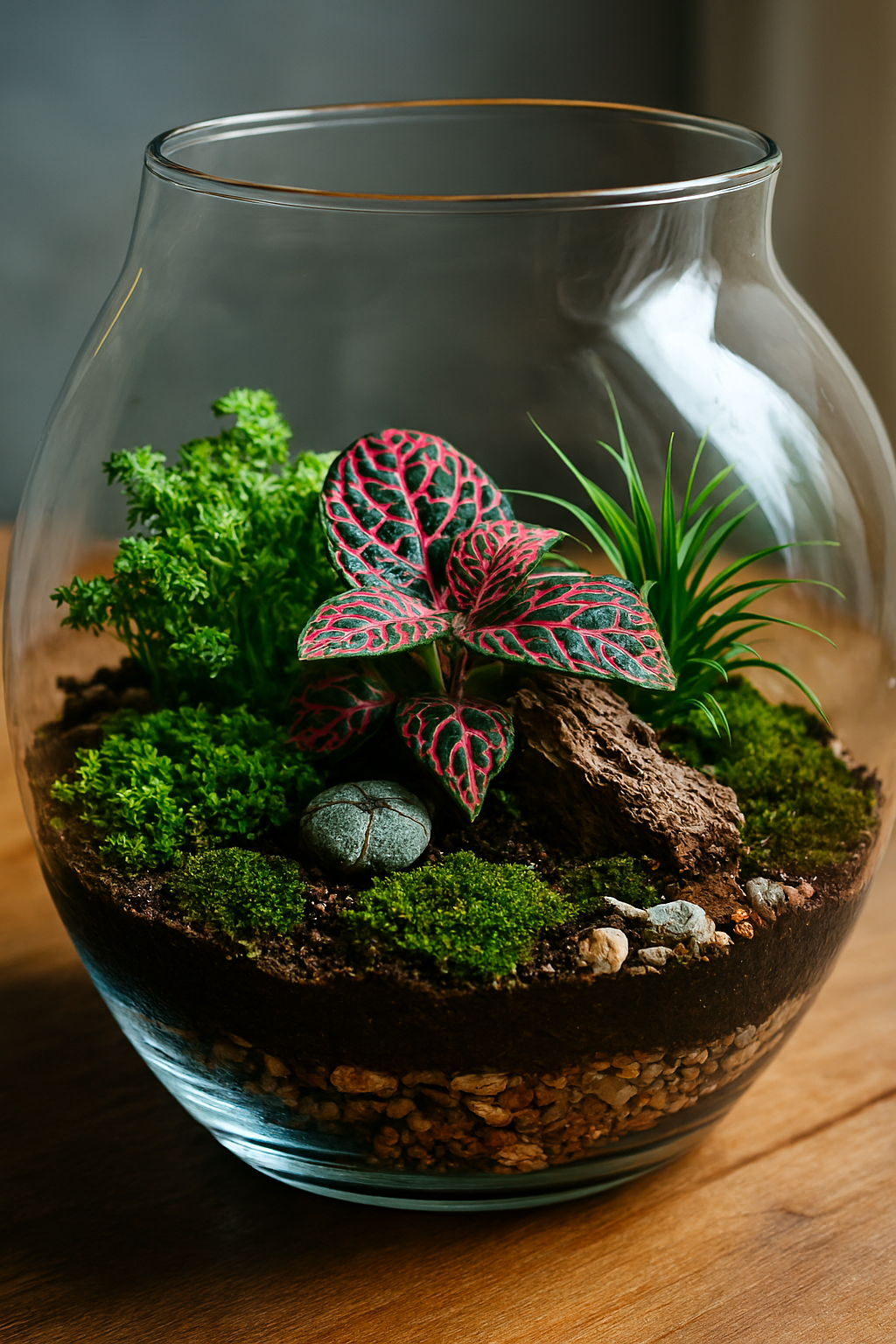 Decoração com Terrários de Plantas Raras
