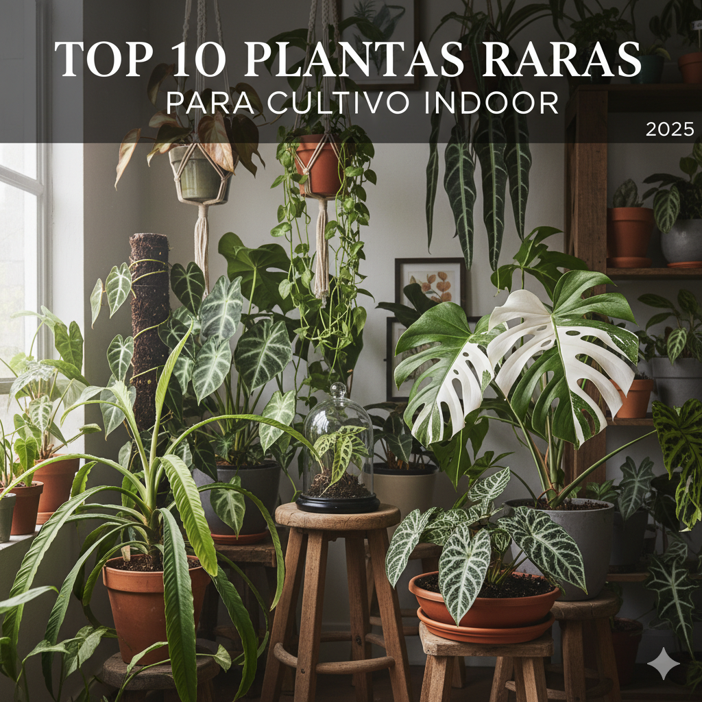 Top 10 Plantas Raras para Cultivo Indoor: Tendências e Tesouros Botânicos
