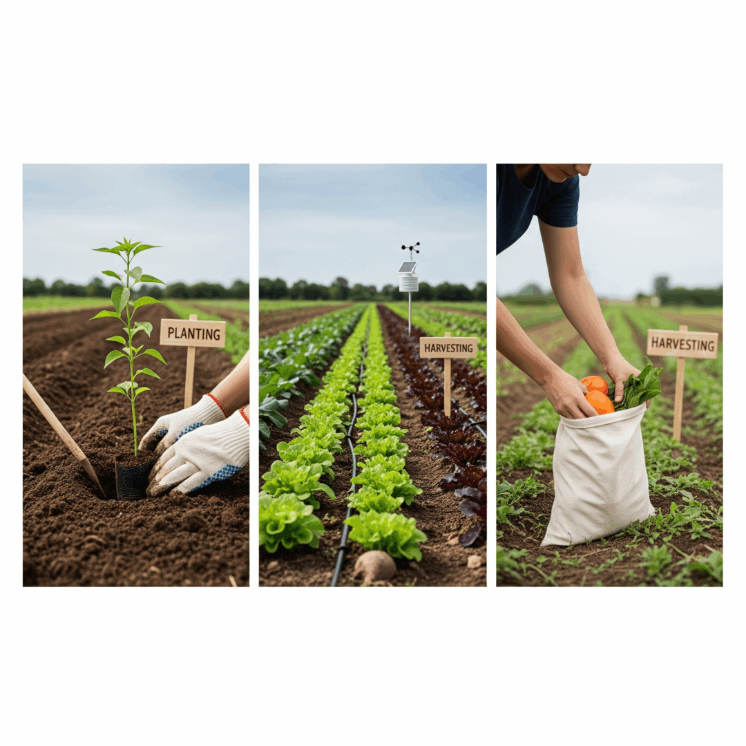 Sustentabilidade no Cultivo: Do Plantio à Colheita Consciente