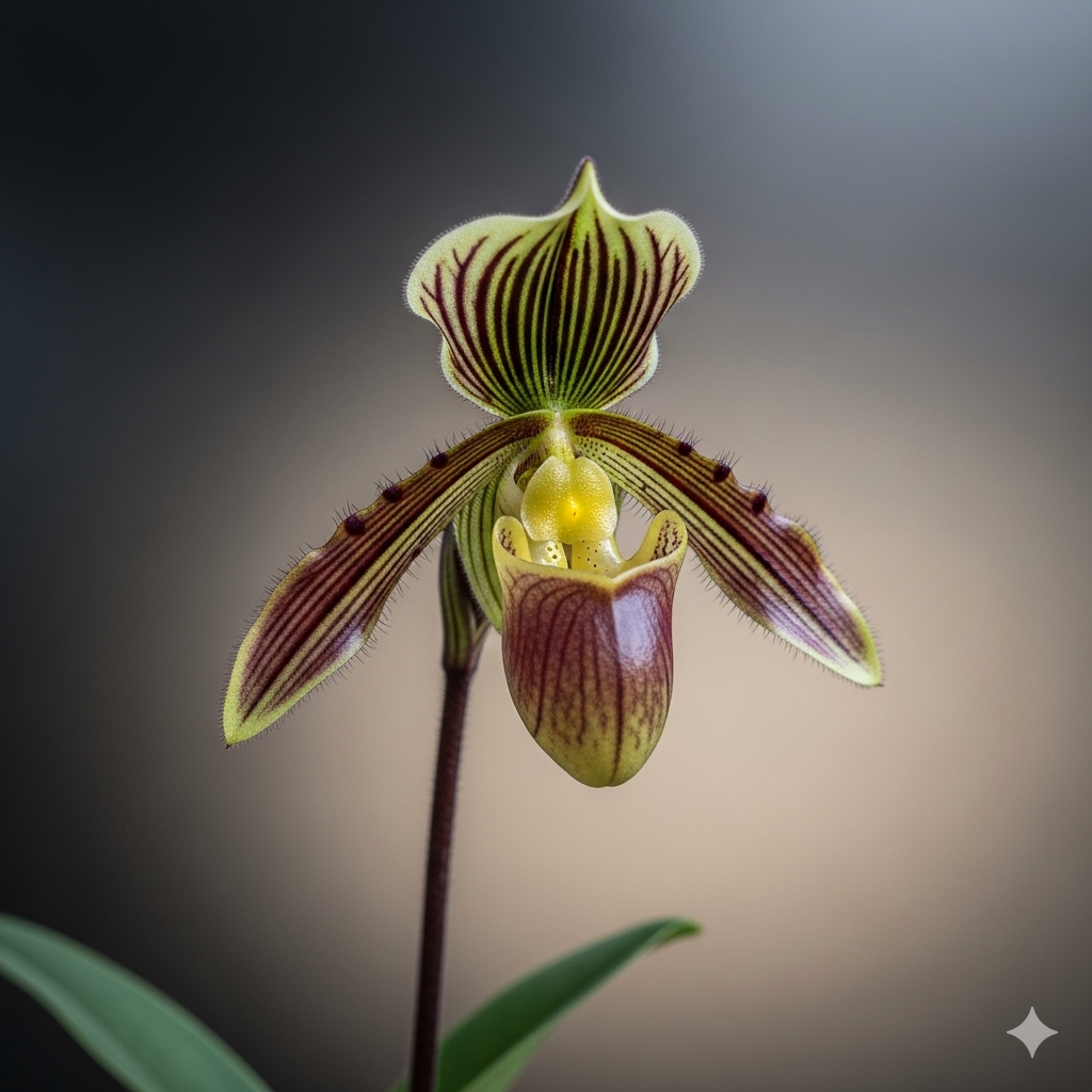 Orquídea Rara de perfil