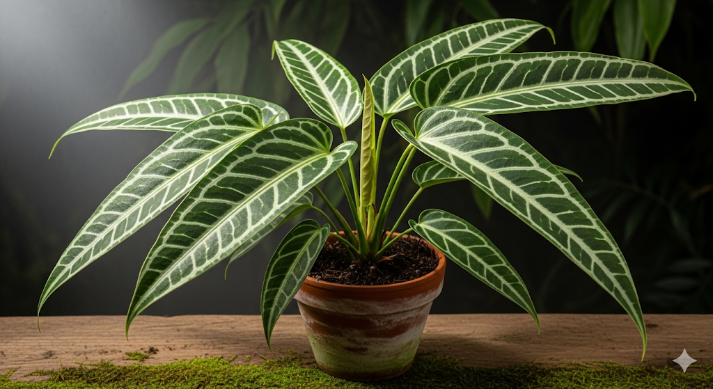 Anthurium veitchii (King Anthurium)
