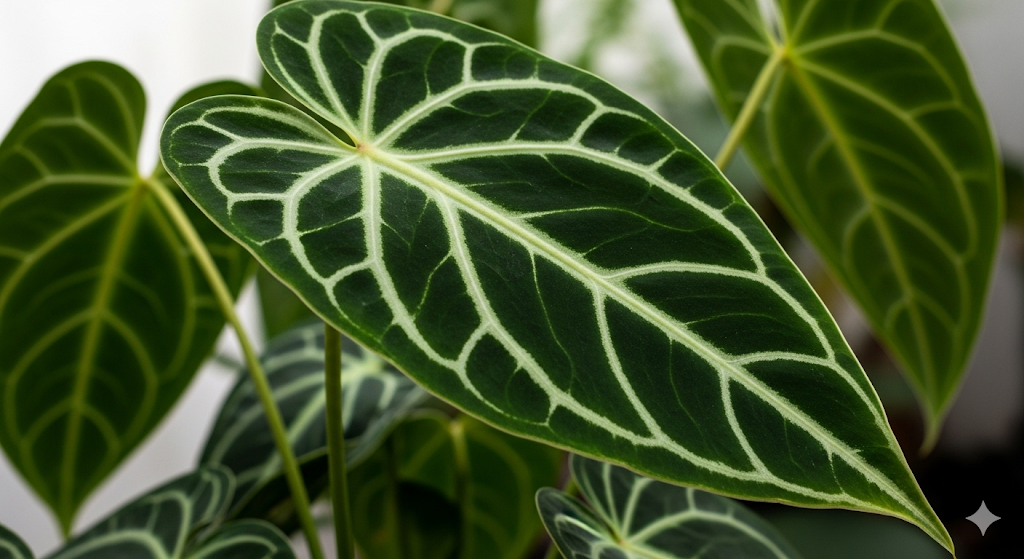 Anthurium warocqueanum (Queen Anthurium)