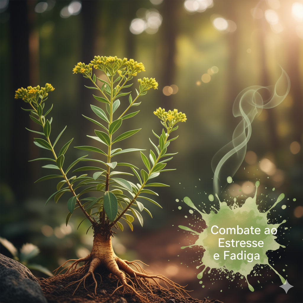 Raiz-de-Ouro (Rhodiola rosea) – Combate ao Estresse e Fadiga
