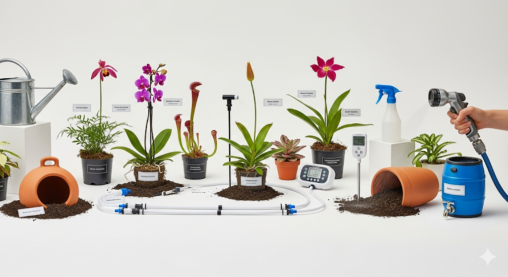 Técnicas de Irrigação: Um Guia Completo para Colecionadores de Plantas Raras